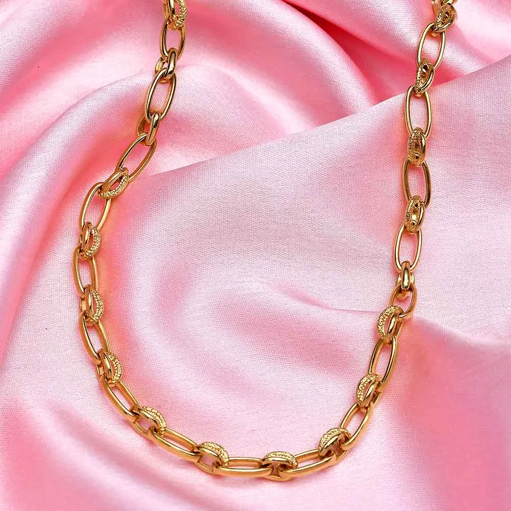 Grecian Allegro Link Layering Chain