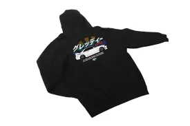 GReddy GR33 Pullover Hood - Black