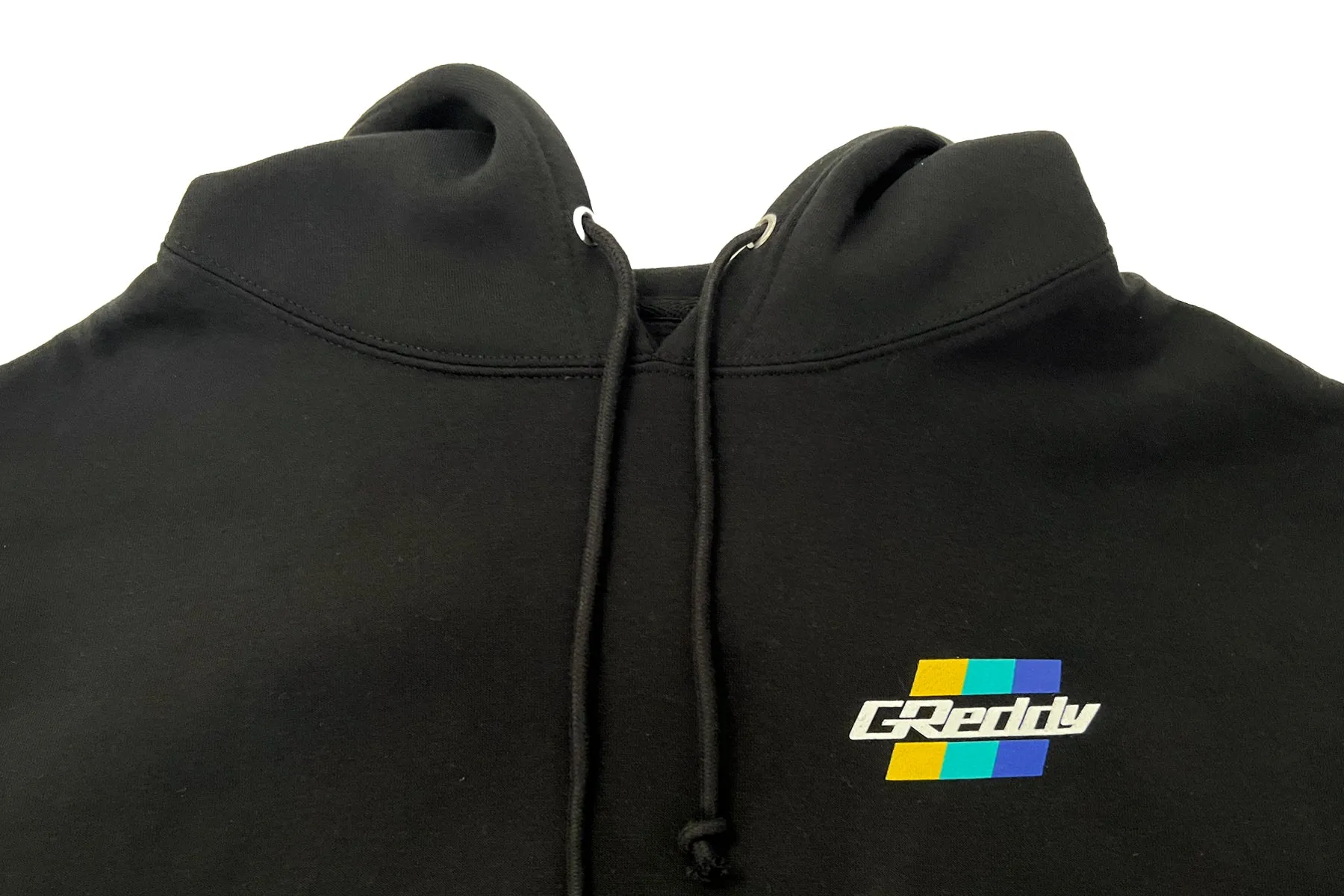 GReddy Katakana Pullover Hood - Black