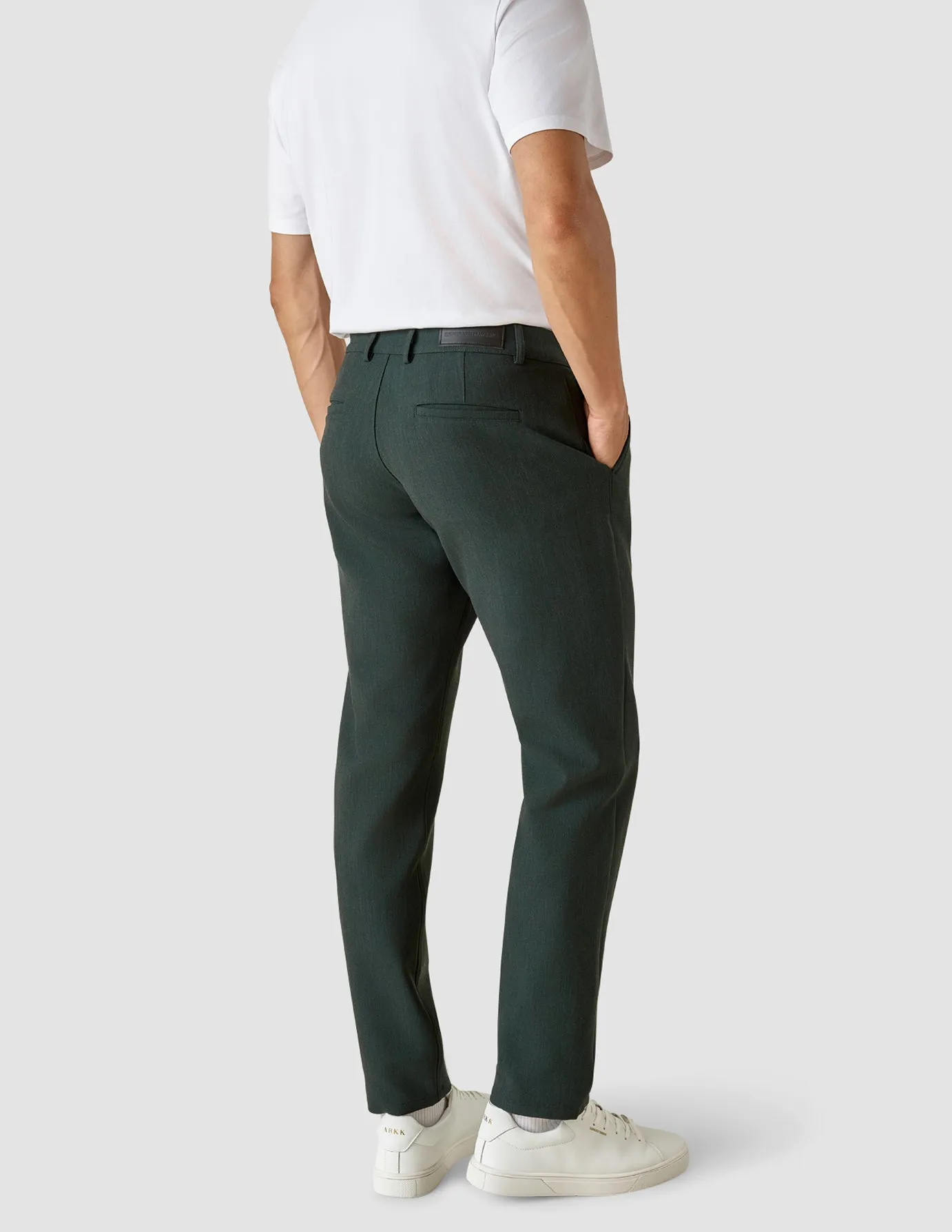 Heavy Edition Pants Regular Deep Green Melange