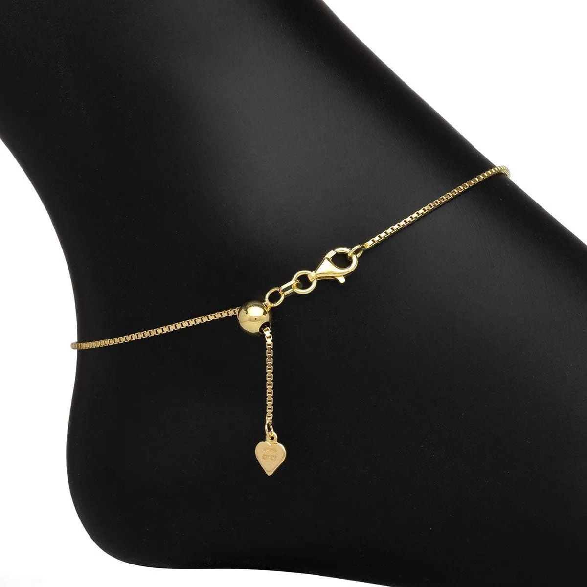 Hera Gold Layering Anklet Set