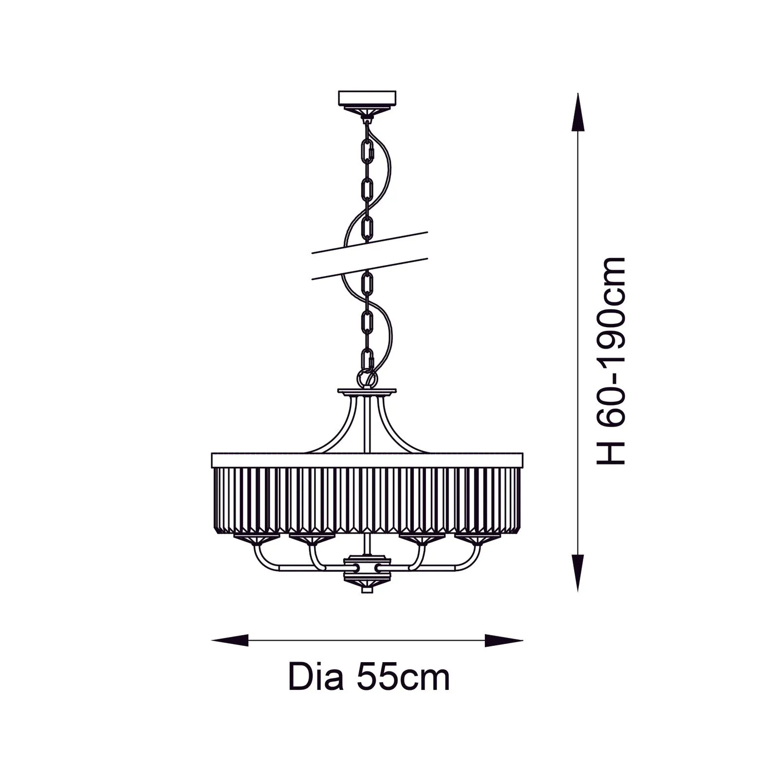 Imogen 6-light Pendant