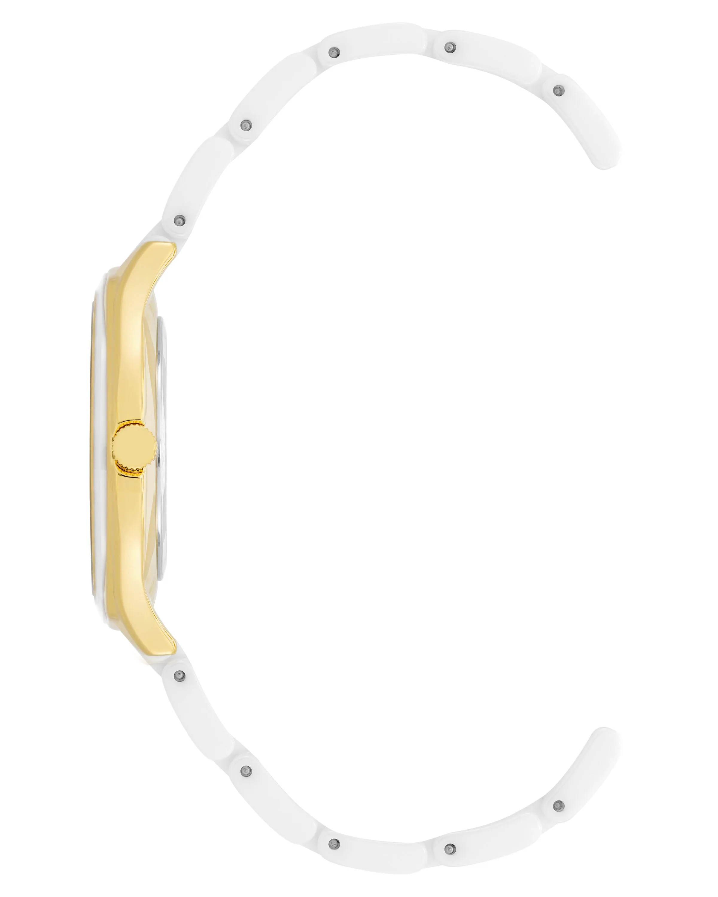 Jalyn™ | 36mm, White Ceramic/Gold