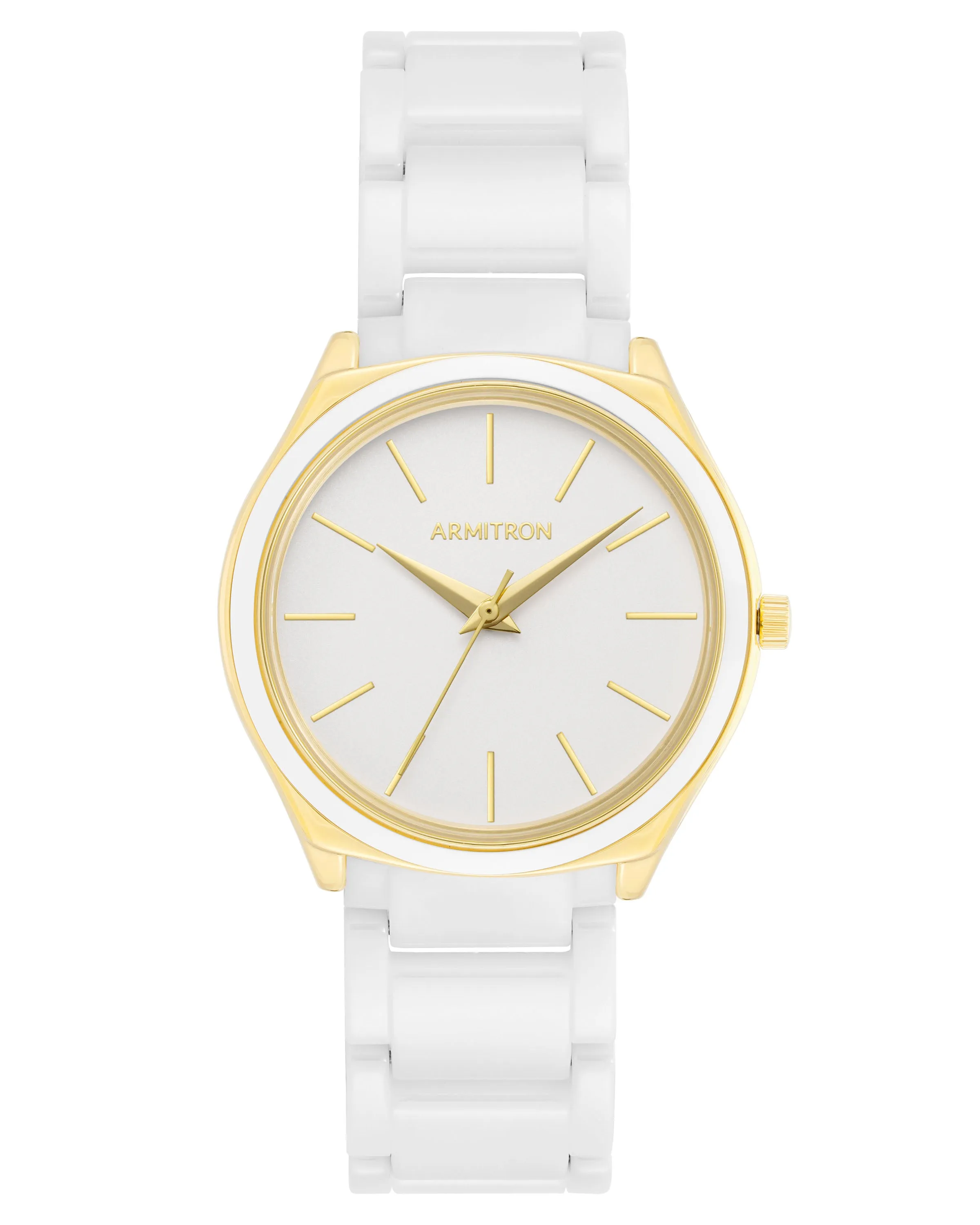 Jalyn™ | 36mm, White Ceramic/Gold