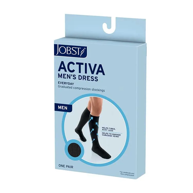 Jobst ACTIVA Men's Dress Compression Socks - 15-20mmHg