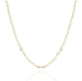 Joyful Hearts Layering Necklace in Gold and Silver