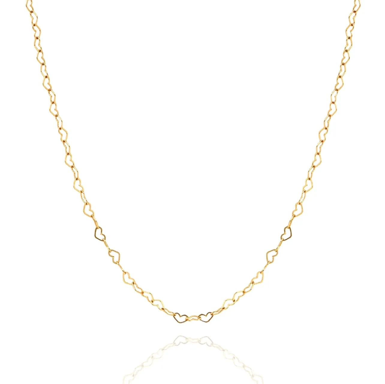 Joyful Hearts Layering Necklace in Gold and Silver