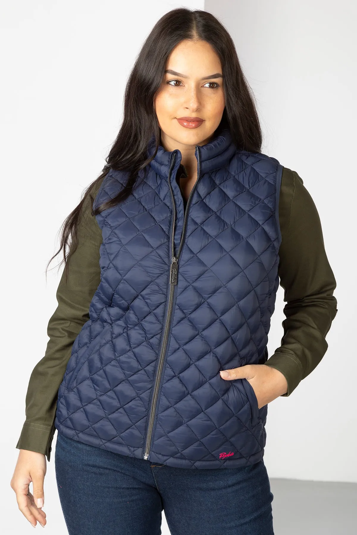 Ladies Diamond Quilt Padded Gilet - Runswick