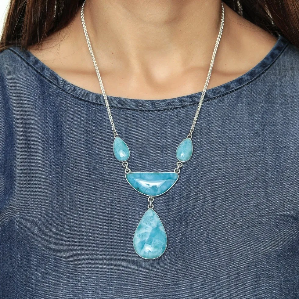 Larimar Necklace Bahoruco