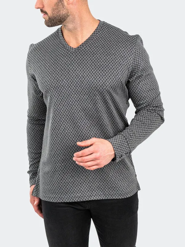 Maceoo V-Neck EdisonWeaves | Grey