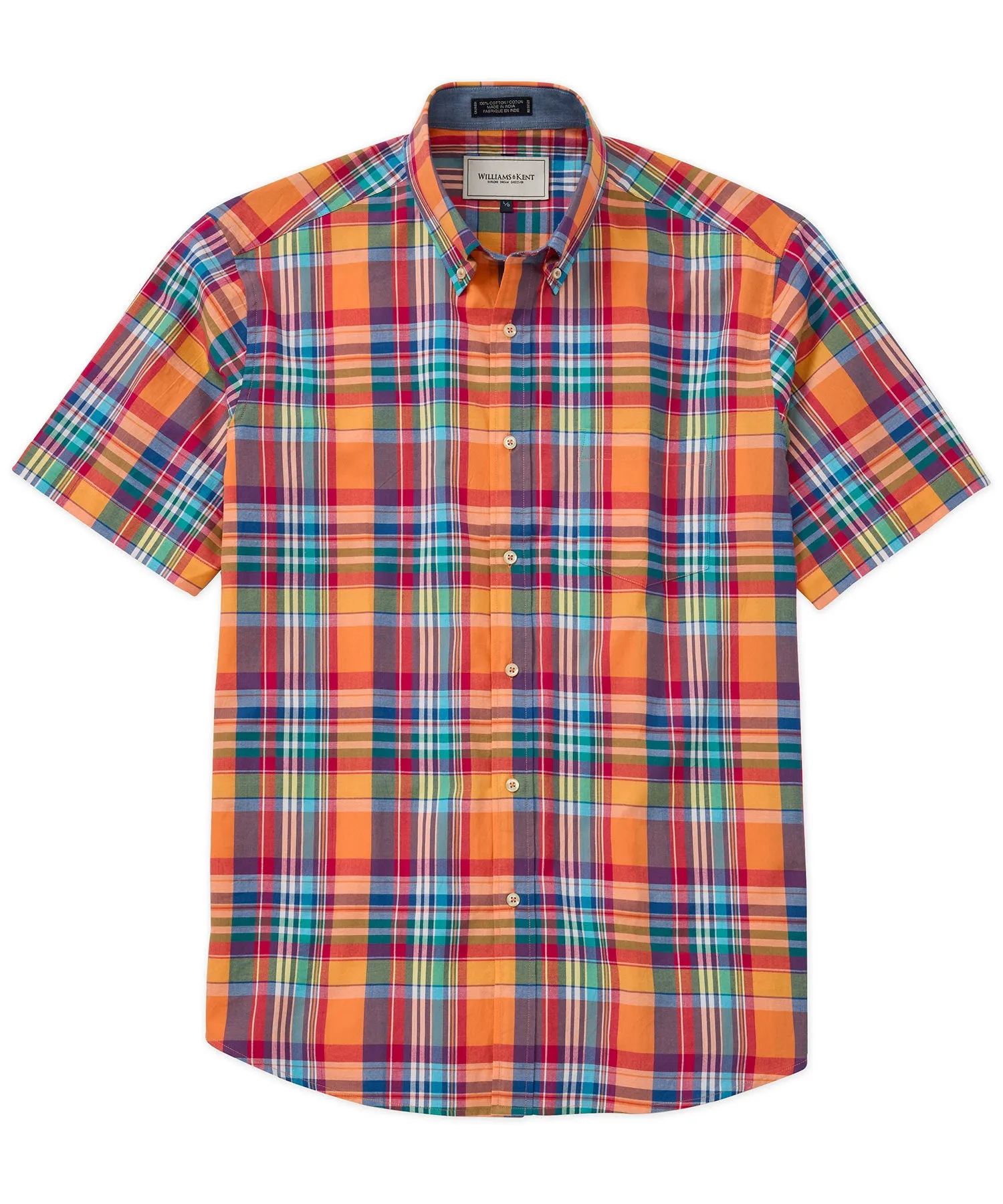 Madras Plaid Sport Shirt