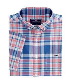 Men's Freeport Plaid Long Sleeve Button Down Shirt