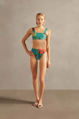 Modernism Straps High-Leg Bikini