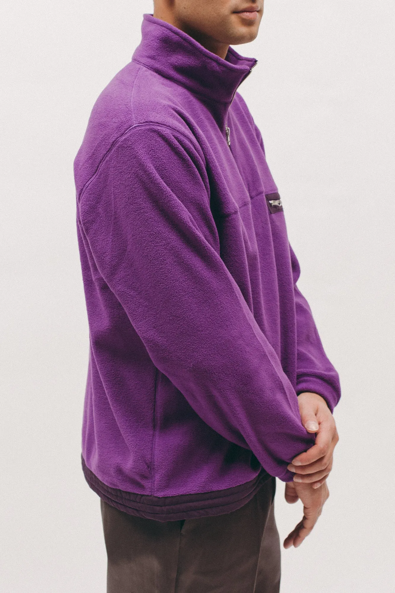 Polar Fleece Popover- Purple