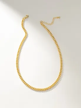 Rebellious Curb Chain Necklace