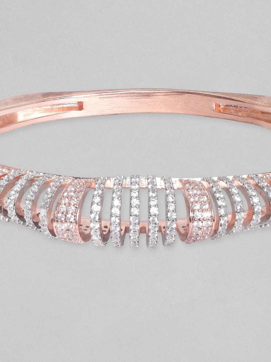 Rubans AD Rose Gold Plated Bracelet