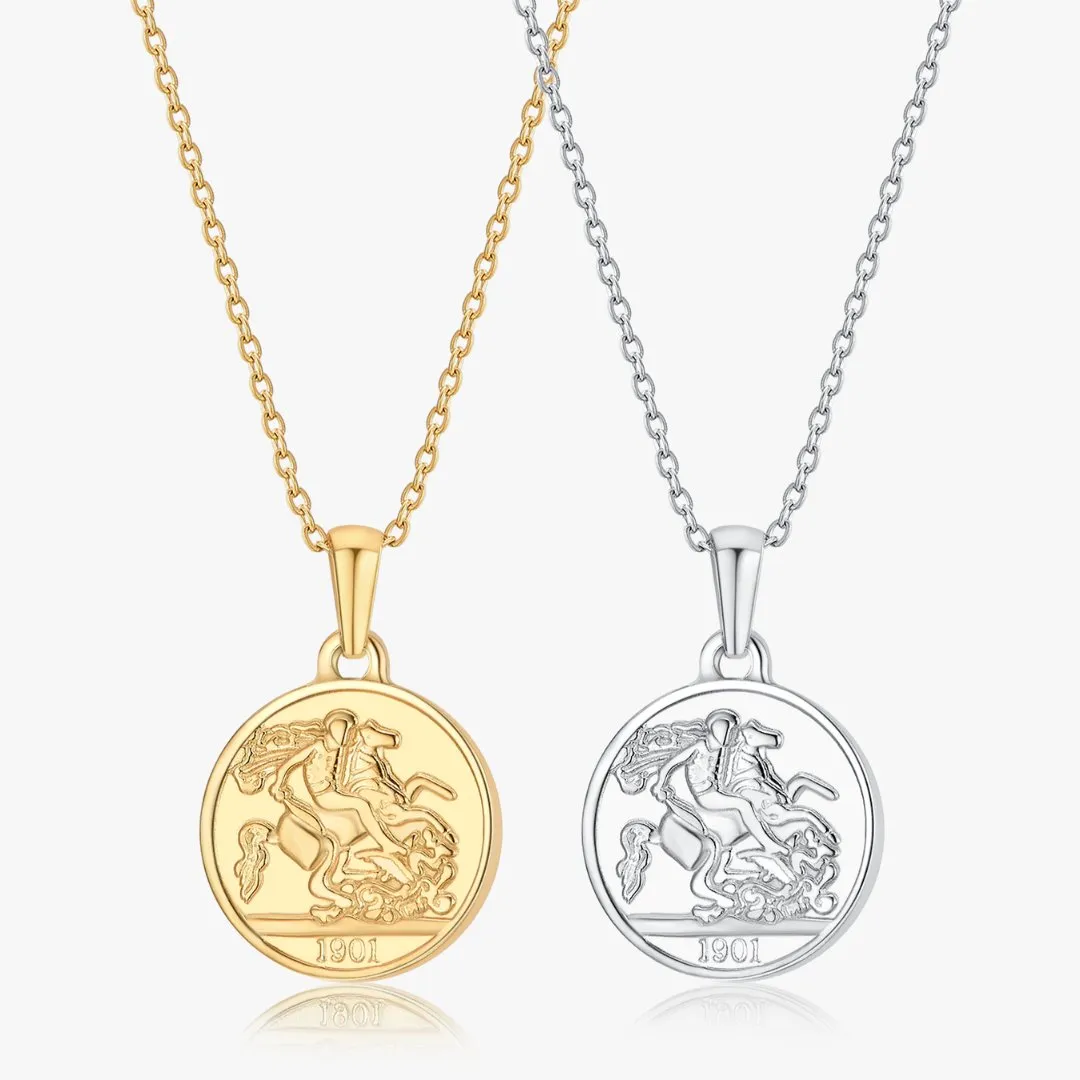 Sparta Coin Necklace