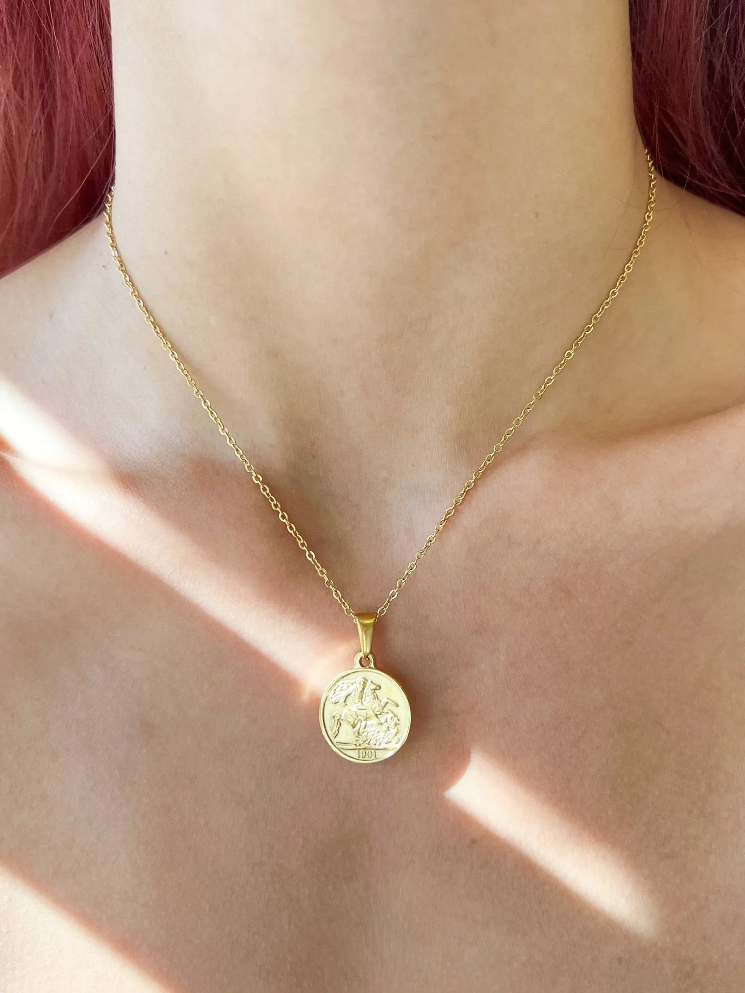 Sparta Coin Necklace