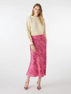 Stella Skirt in Pink Zebra