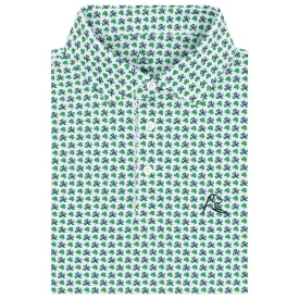 The Fighting Irish™ | Collegiate Polo | The Fighting Irish - White/Irish Green