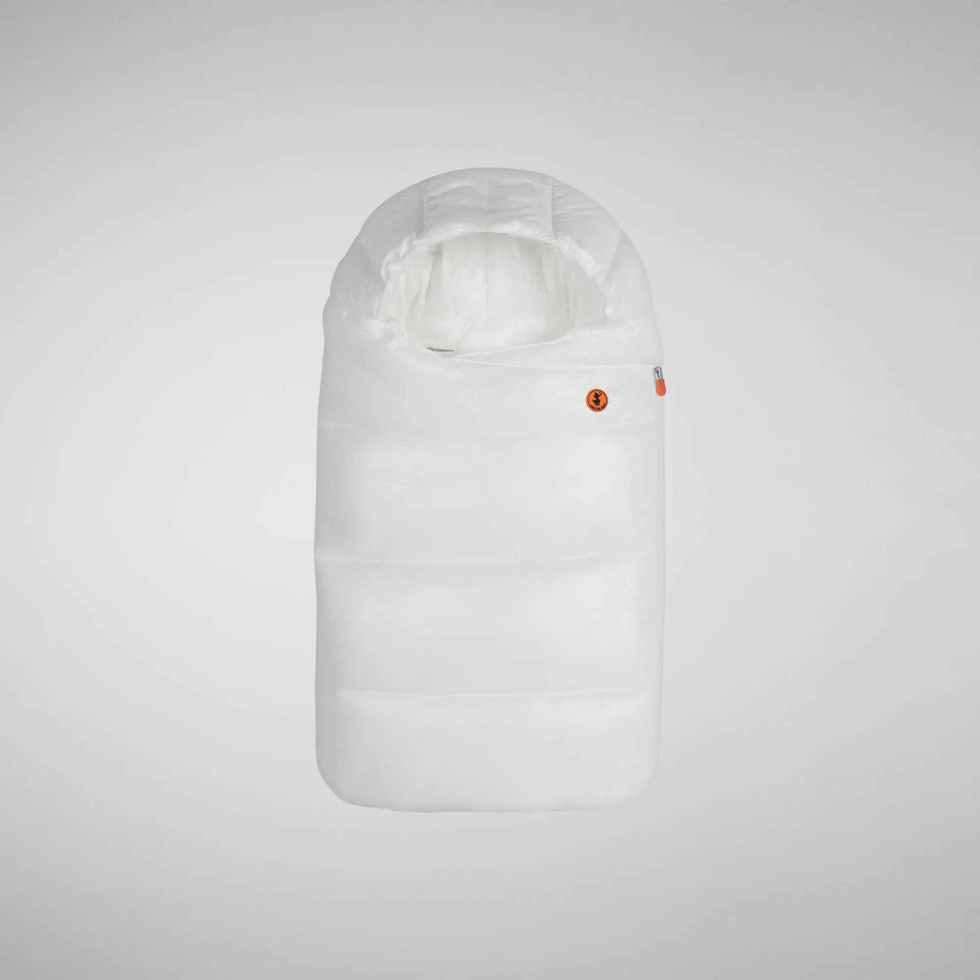 Unisex kids' baby sleeping bag Kay in off white