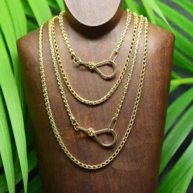 Wheat Chain-14k Gold-Heavy