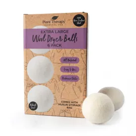 Wool Dryer Balls - Set of 6